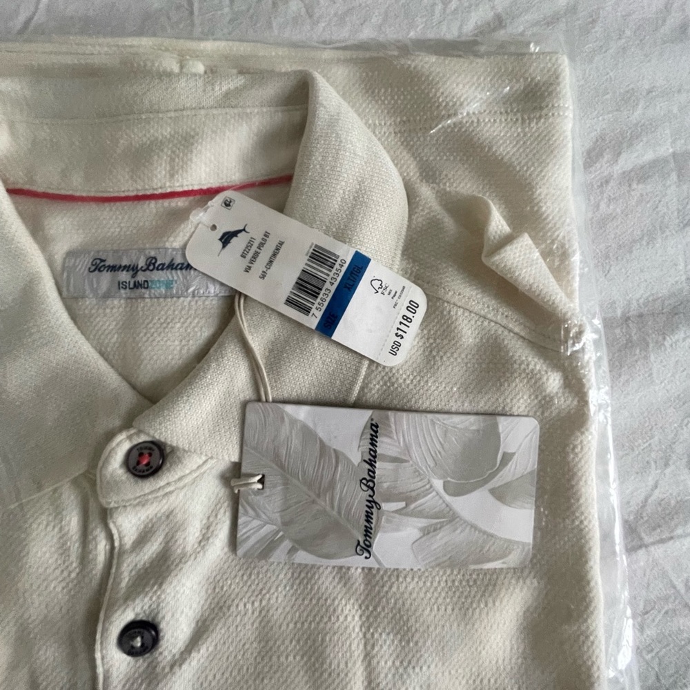 Tommy Bahama Polo - UNOPENED XLT